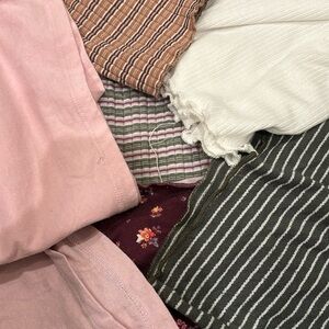 Mystery box of 7 crop tops